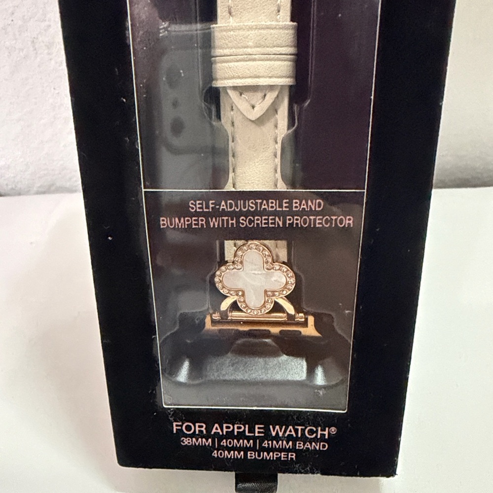 BCBG Rose Gold and White Watch Band - Picture 5 of 8
